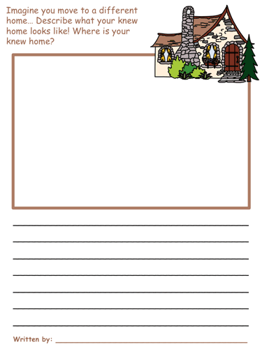 Beauty and the Beast Draw and Write Worksheet