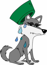 Bremen Town Musicians: wet wolf