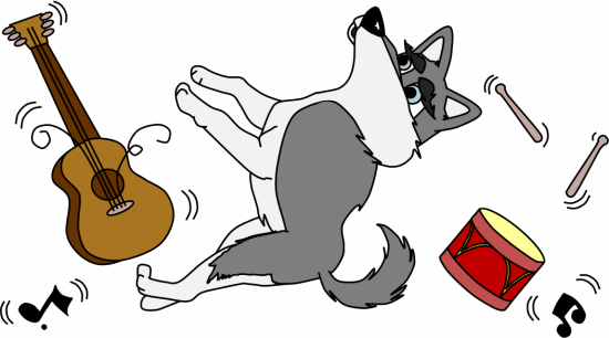 Bremen Town Musicians: spying wolf