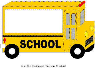 school bus activity worksheet