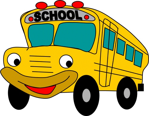 school bus paper craft