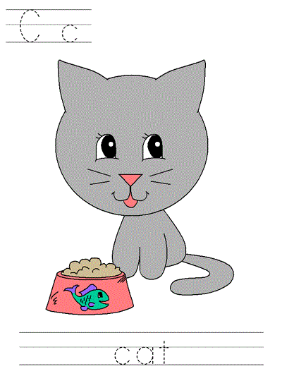 Printable poster - Cc cat