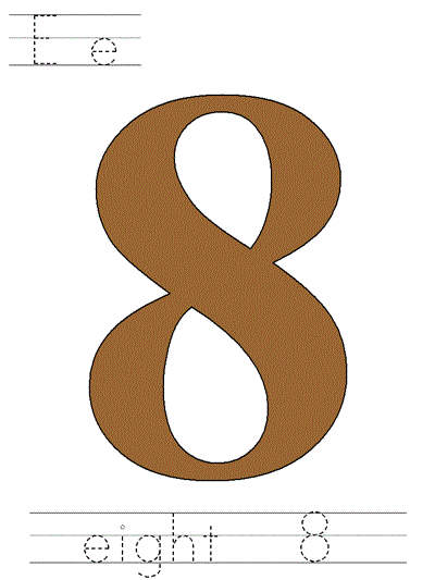 Printable poster - eight