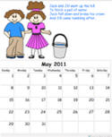jack and jill calendar