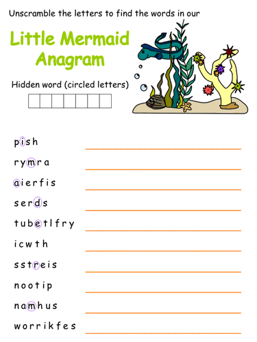 Anagram Puzzles