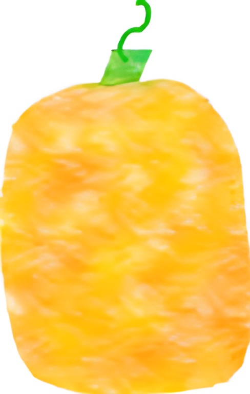 stuffed pumpkin craft