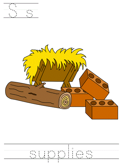 Printable print practice worksheet - Ss supplies