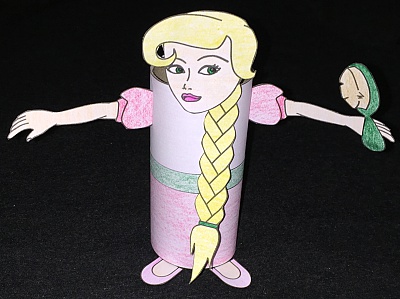 Rapunzel TP Roll Craft