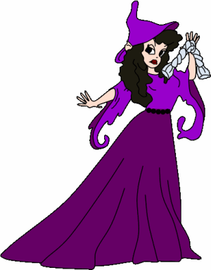 Rapunzel: witch and silk