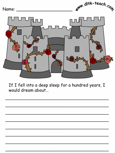 Sleeping Beauty Word Prompts