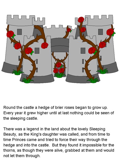 sleeping beauty printable story