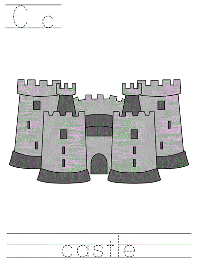 Learn to Print worksheet - Cc castle