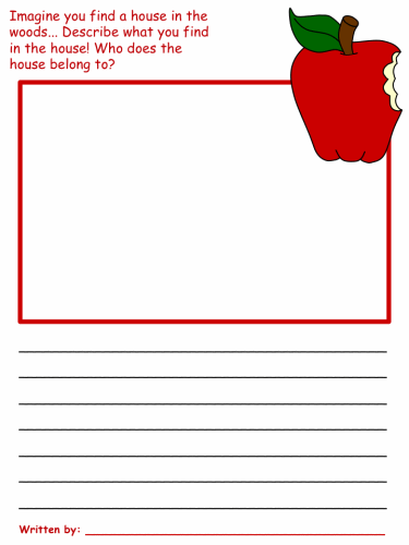 Snow White Draw and Write Worksheets