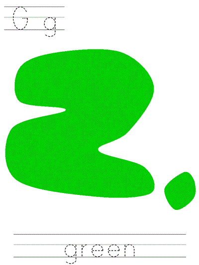 Learn to Print worksheet