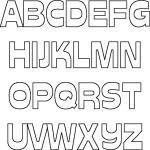 alphabet printables - ABC's in Cuckoo