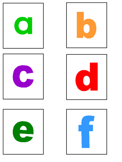 abc letter stamps