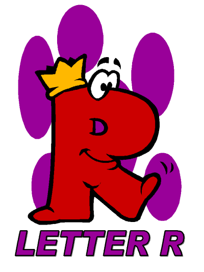 letter r alphabet poster