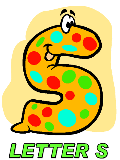 letter s alphabet poster