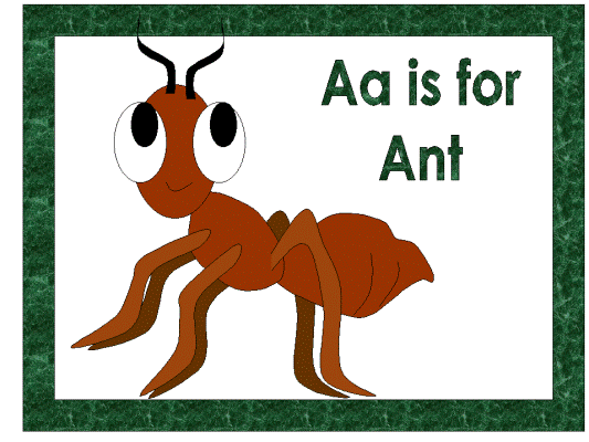 letter a alphabet coloring pages