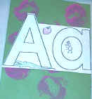 letter a alphabet craft