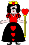 Queen of Hearts Paper Craft