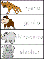 Word Wall Template 3