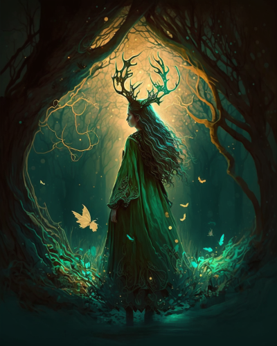 Guardian of the forest leaving Timo