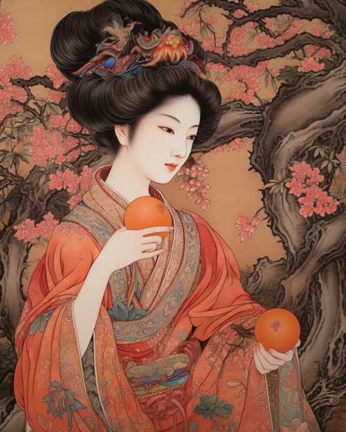 Dragon in female form