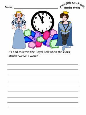Cinderella writing prompts