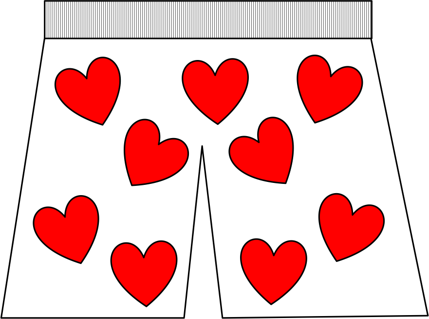 Emperor's New Clothes story: underpants