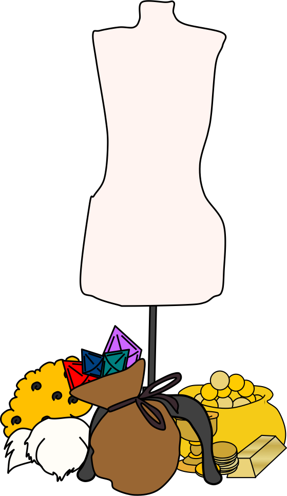 Emperor's New Clothes story: mannequin