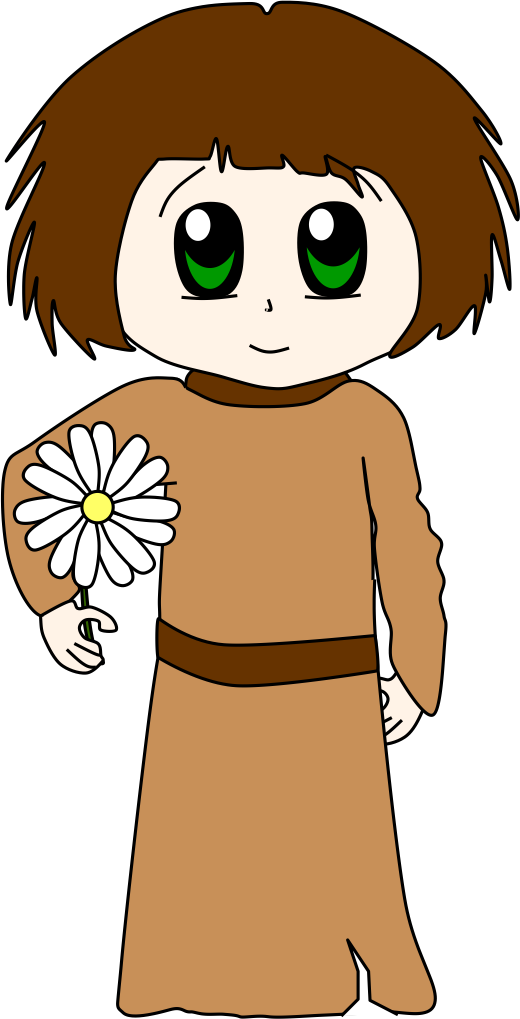 Emperor's New Clothes story: little girl