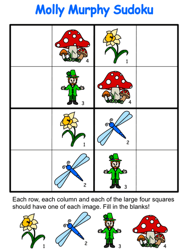 Molly Murphy Sudoku Puzzles