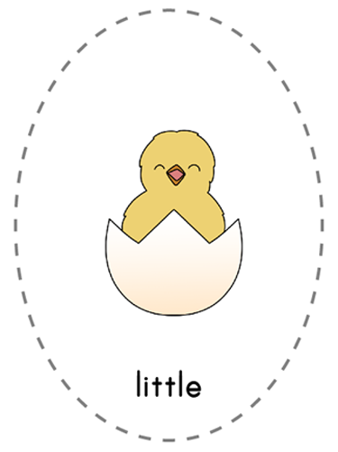 Little Red Hen Feltboard Characters