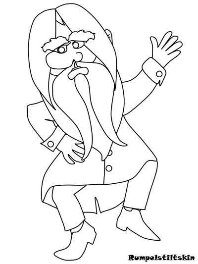 Rumpelstiltskin Coloring Page