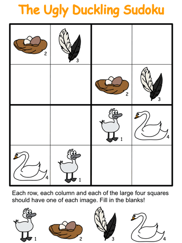 The Ugly Duckling Sudoku Puzzles