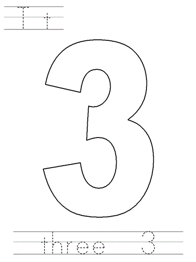 Tt three coloring page | Baa Baa Black Sheep Learn to Print Worksheet