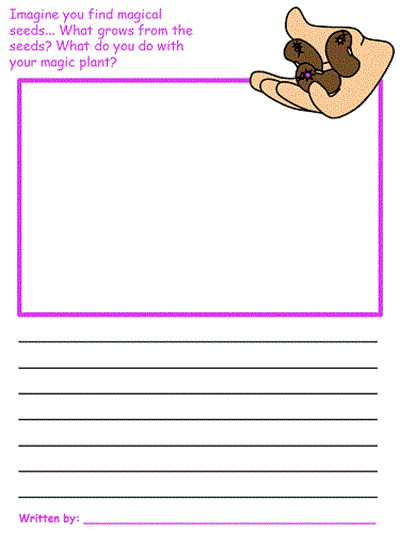 Jack and the Beanstalk Draw and Write Worksheet