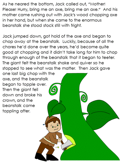 Jack and the Beanstalk story