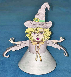 Witch TP Roll Craft