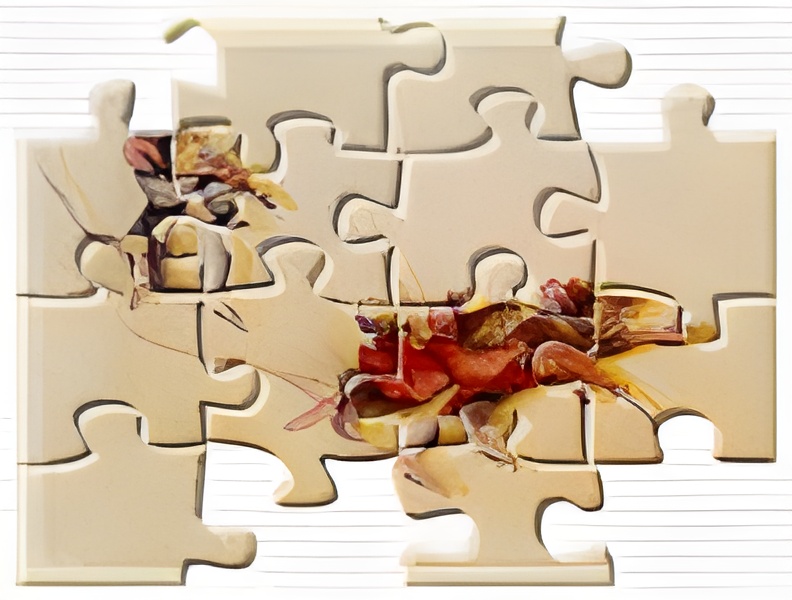 Three Blind MIce Online Jigsaw Puzzle