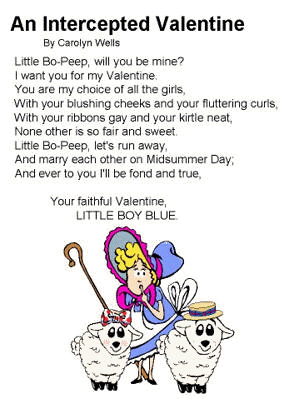 Intercepted Valentine poem