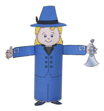Little Boy Blue TP roll craft