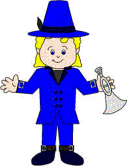 Little Boy Blue paper craft