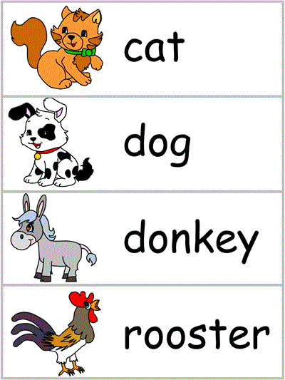 Bremen Town Musicians Word Wall Activities