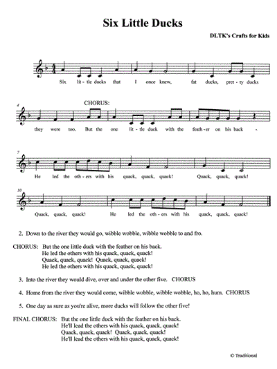 sheet music