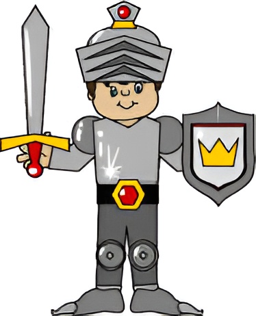 knight paper craft
