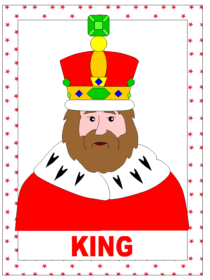 King Coloring Page