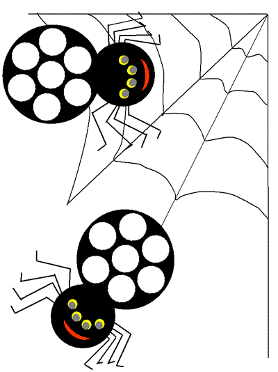 Spider bingo dauber art