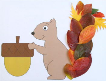 autumn three dimensional paper craft